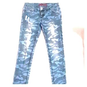 Dark blue Camouflage Jeans
